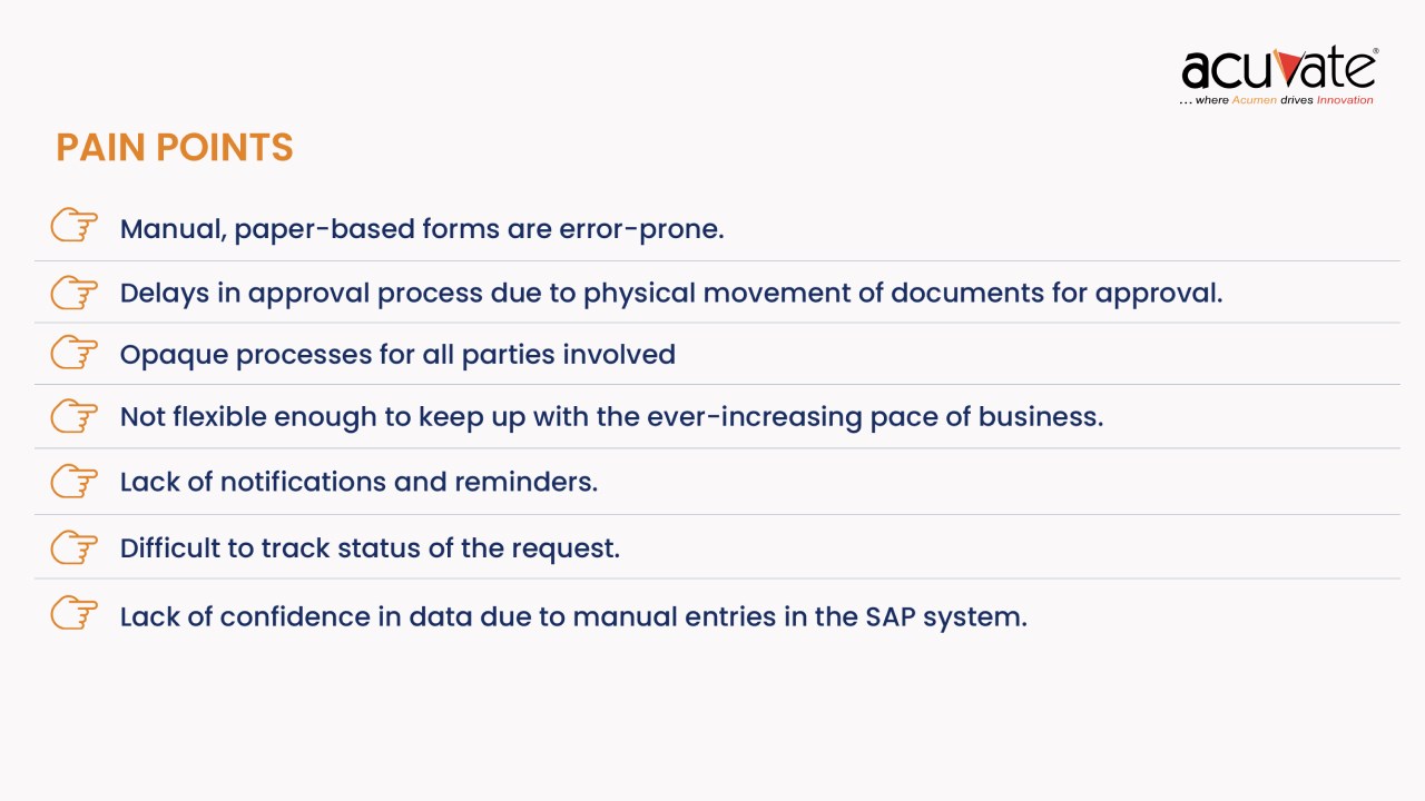 Snapshot 2 of Material Procurement App - 4 Wk Implementation