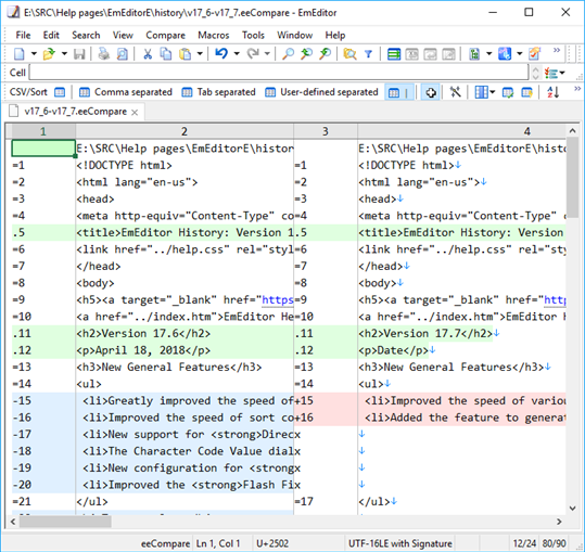 EmEditor text editor (32bit) for Windows 10 PC Free Download Best