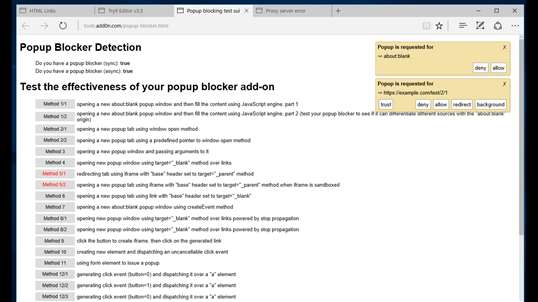 Popup Blocker screenshot 1