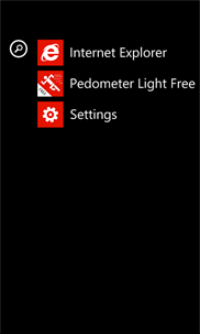 Pedometer Light Free screenshot 4