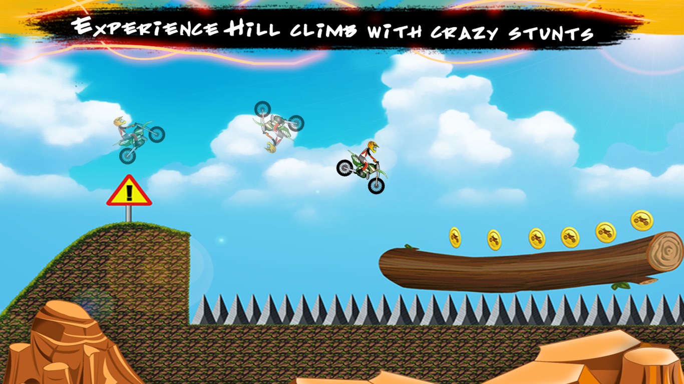 Screenshot 1 Hill Bike Stunts Crazy Racing windows