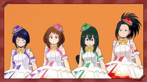 僕のヒーローアカデミア All's Justice - アイドル衣装６着パック