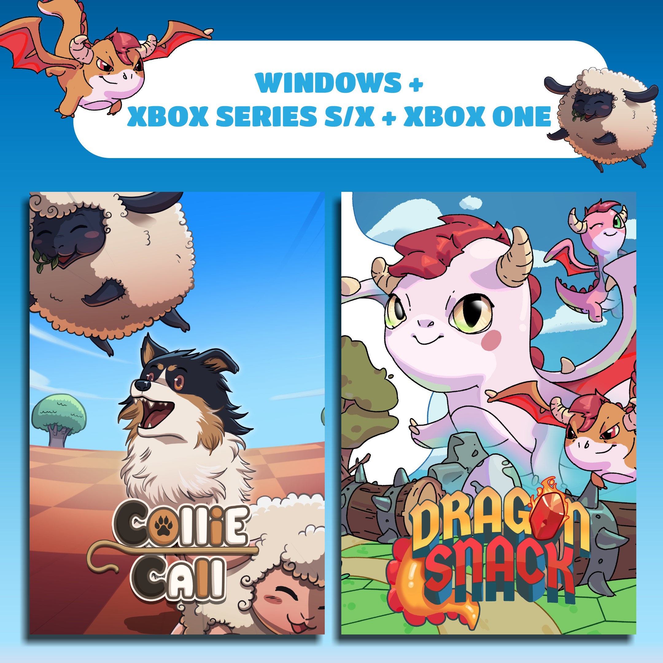 Dragon Snack / Collie Call (Bundle)