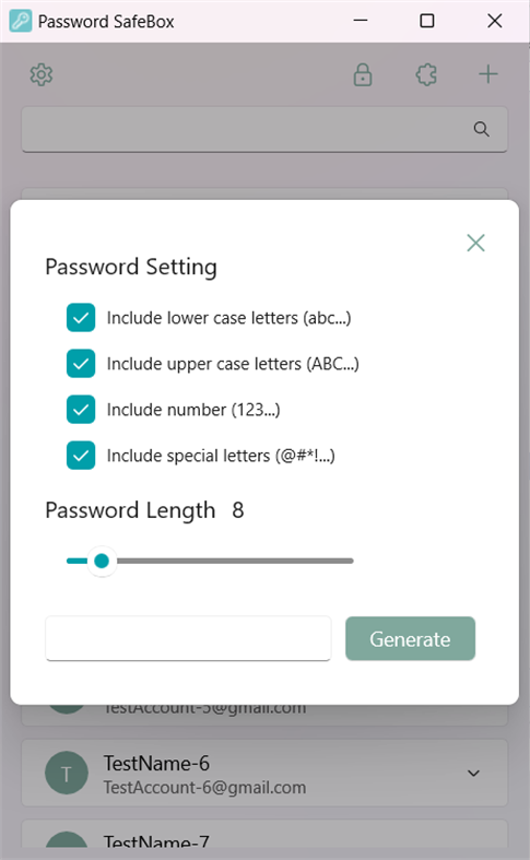 #5. Password SafeBox (Windows) Door: LordRing