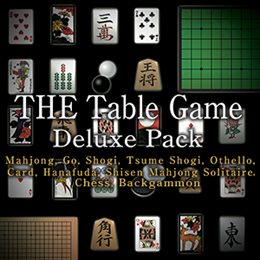 Aperçu THE Table Game Deluxe Pack -Mahjong, Go, Shogi, Tsume Shogi, Othello, Card, Hanafuda, Shisen Mahjong Solitaire, Chess, Backgammon-