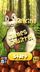 Talking James Squirrel screenshot 1