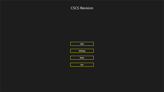 CSCS Revision screenshot 1