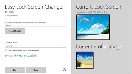 Easy Lock Screen Changer screenshot 2