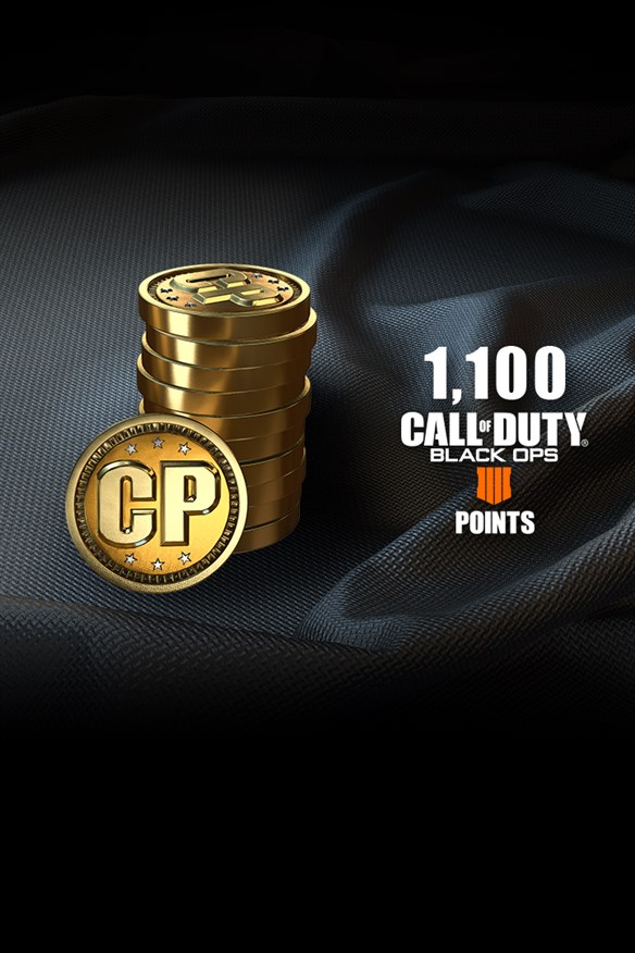 1,100 Call of Duty: Black Ops 4 Points