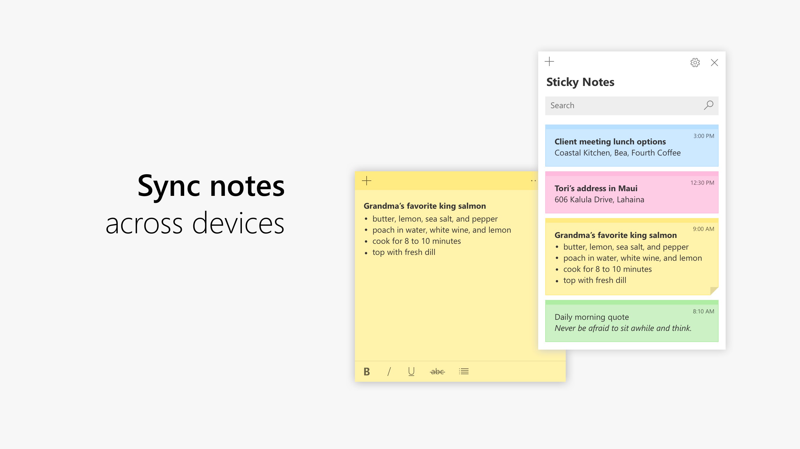 sticky notes qwith dates for mac desktop