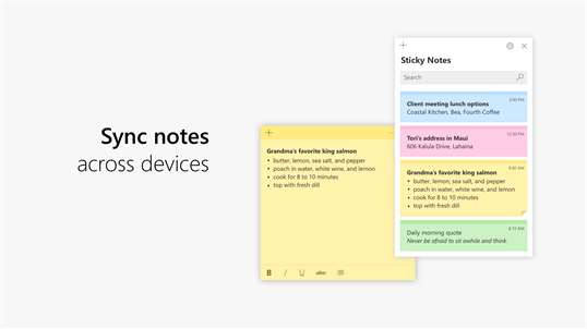 Как обновить sticky notes в windows 10