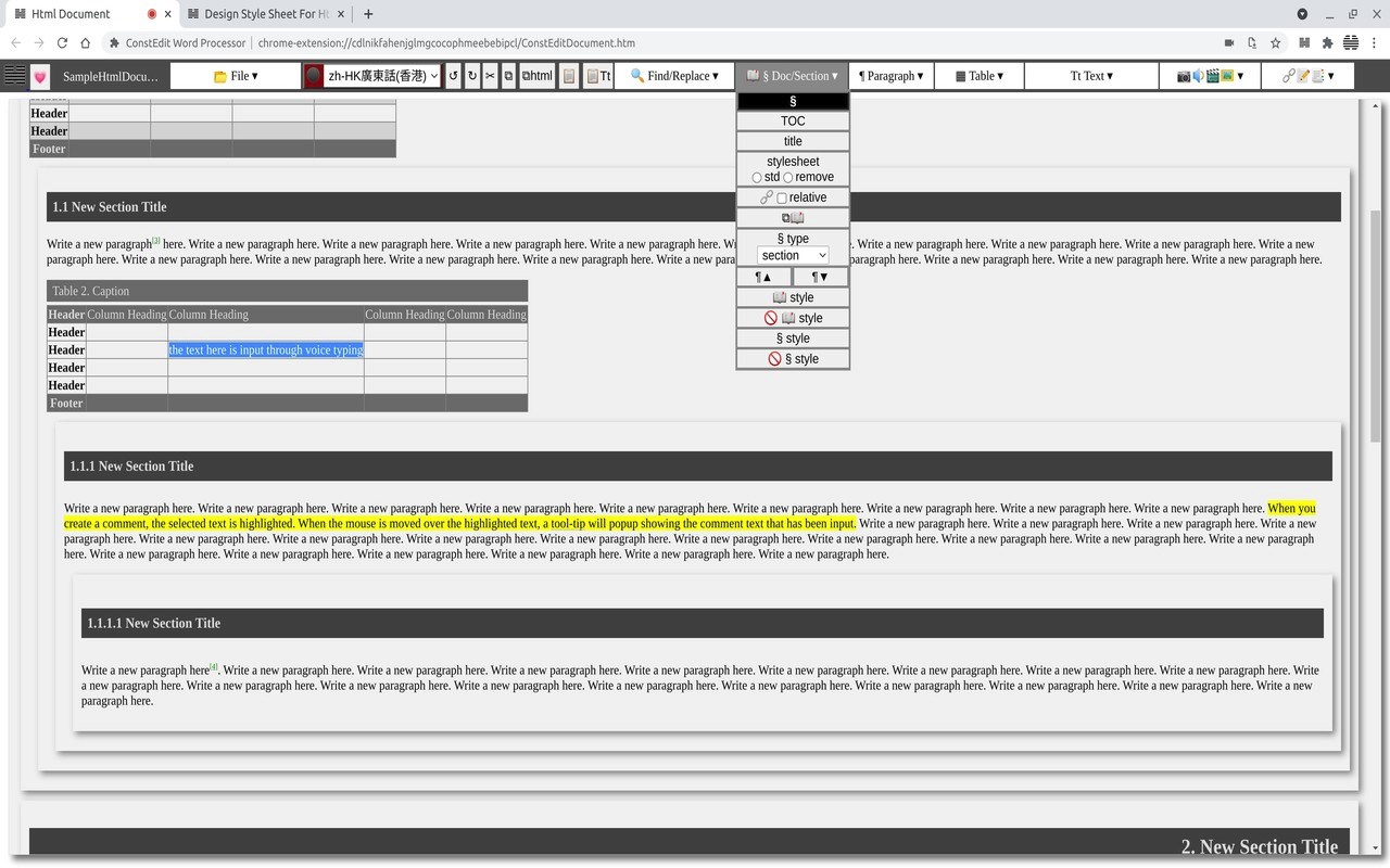 ConstEdit Word Processor