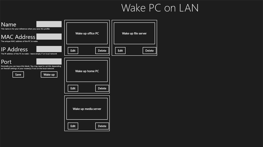 Wake me up wake on lan. Порт Wol. Wol 64. Windows lan.