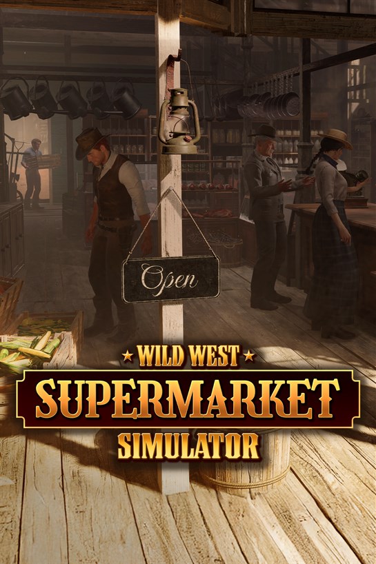 Foto en caja de Wild West Supermarket Simulator