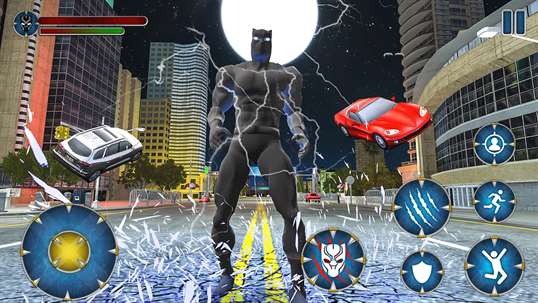 Grand Black Superhero Panther PRO screenshot 1