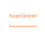 Password Generator!