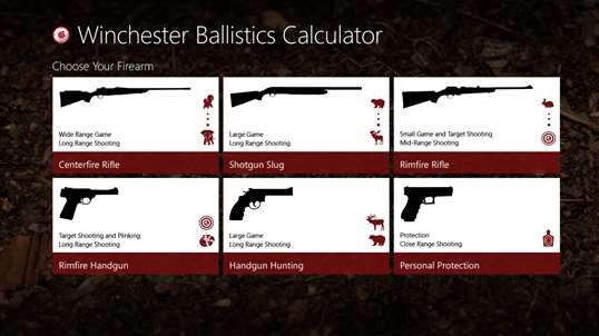 Winchester Ballistics Calculator screenshot 1