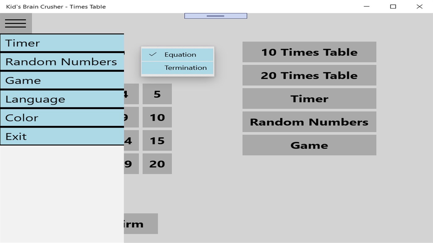 #3. Kid`s Brain Crusher - Times Table (Windows) De: Nicerdyne Systems