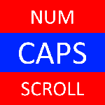 Caps, Num + Scroll Lock Checker (Free)