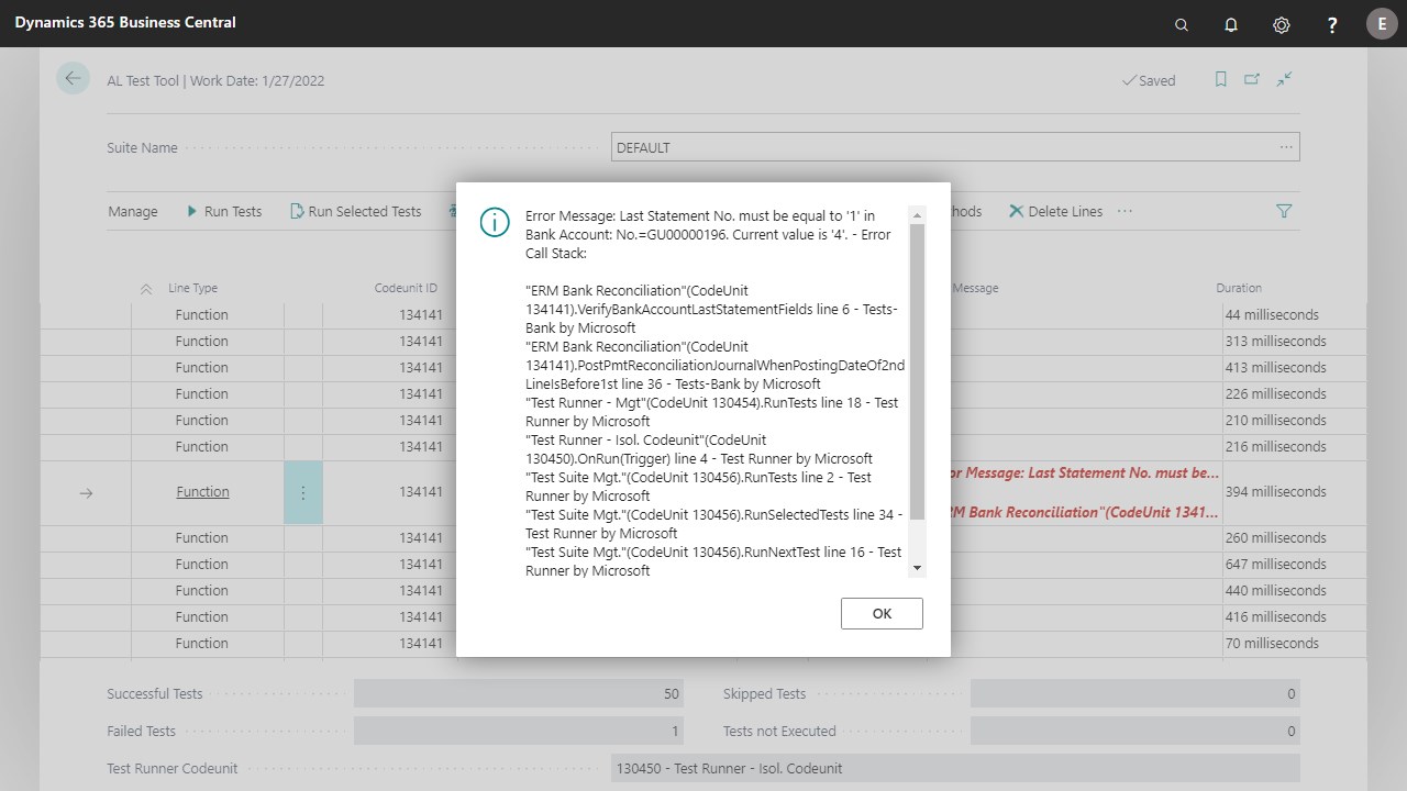 Snapshot 2 of Test Runner