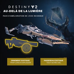 Destiny 2 : Au-delà de la Lumière - Pack d'amélioration de l'Exo Inconnue (PC)