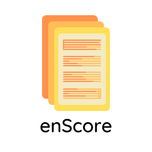 enScore: Πρόγραμμα προβολής μουσικής
