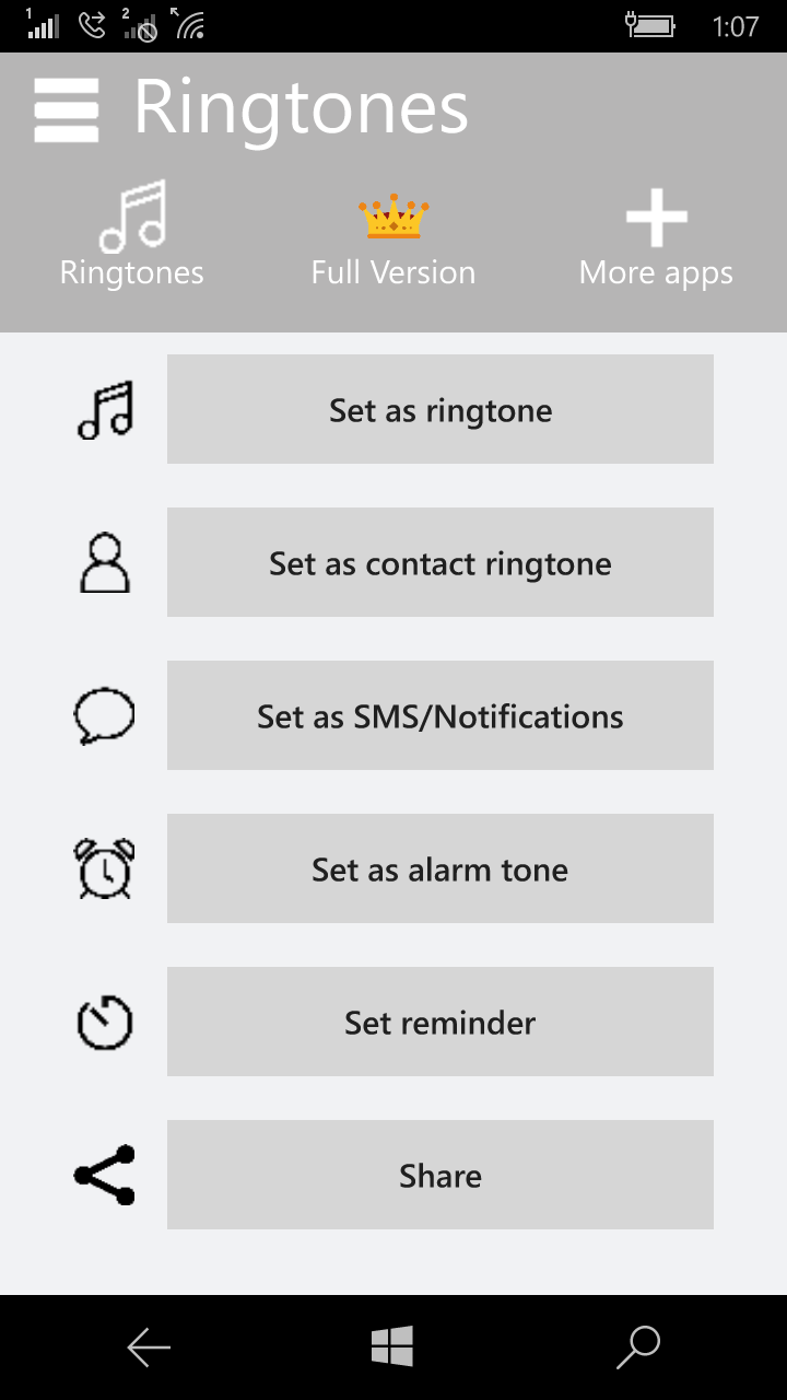 Captura de Pantalla 5 Best SMS Ringtones windows
