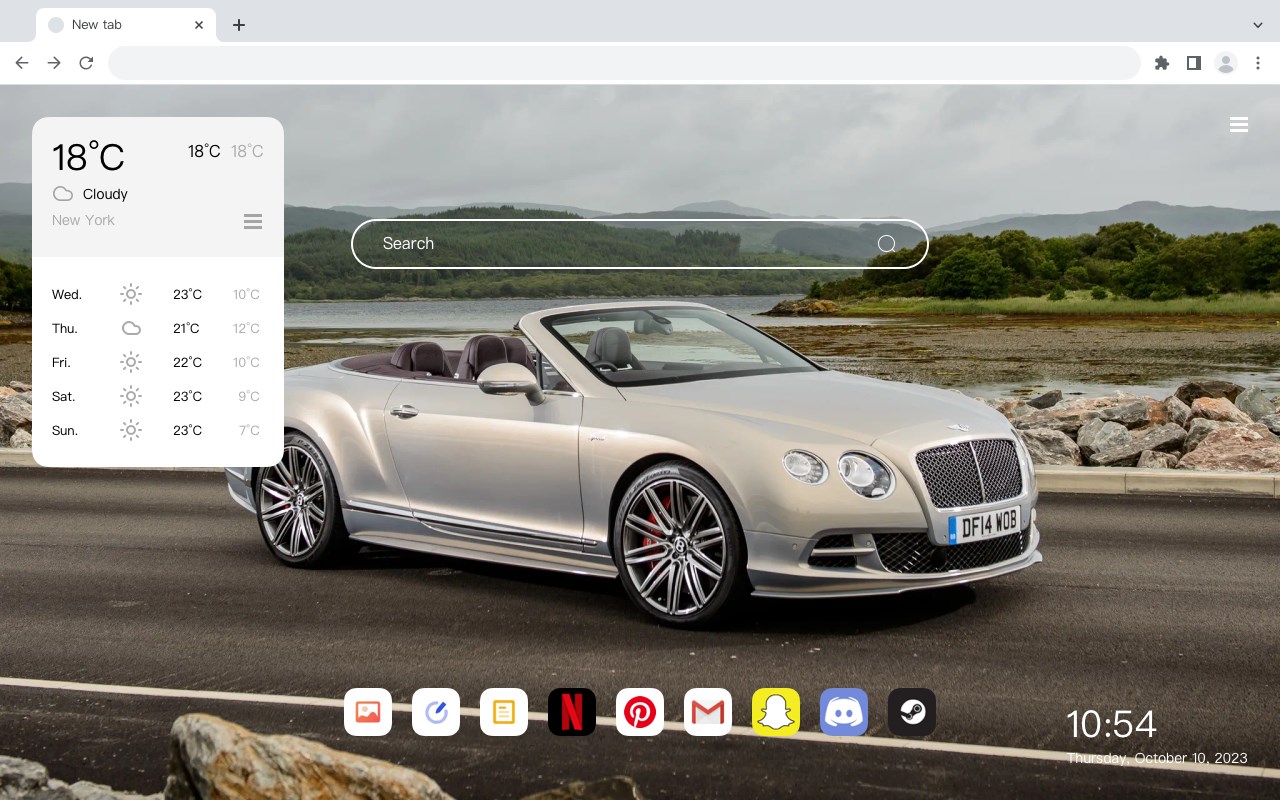 White Bentley Car 4K Wallpaper HomePage