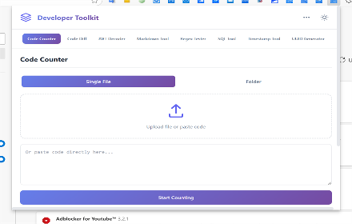 Developer Toolkit