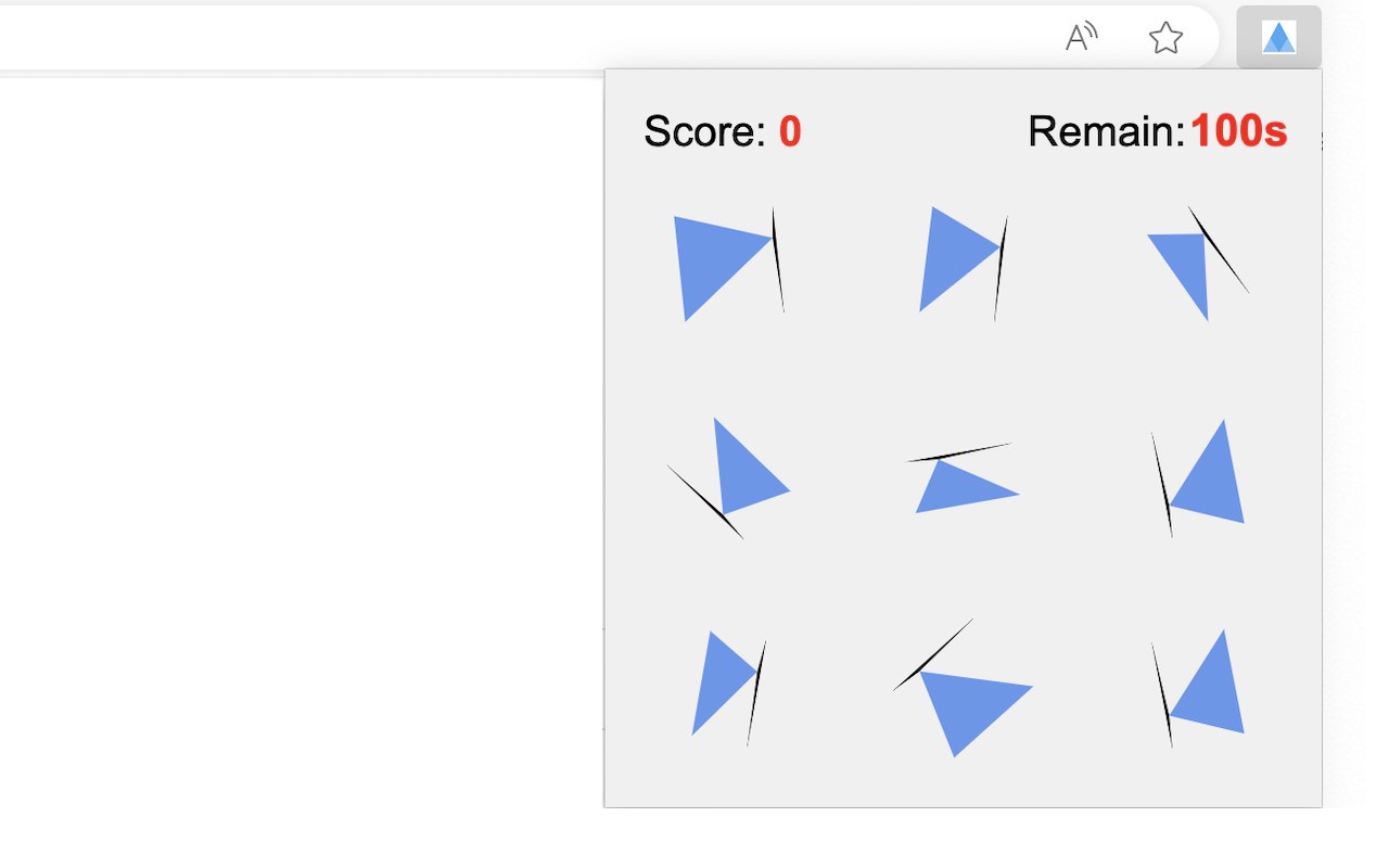 Triangle Match Game