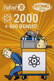 Fallout 76: 2000 Atoms (+400 de bónus)