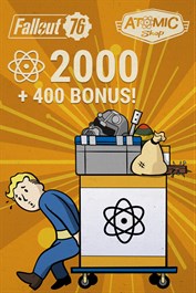 Fallout 76‏: ‎2000 (+400 مكافأة) Atoms