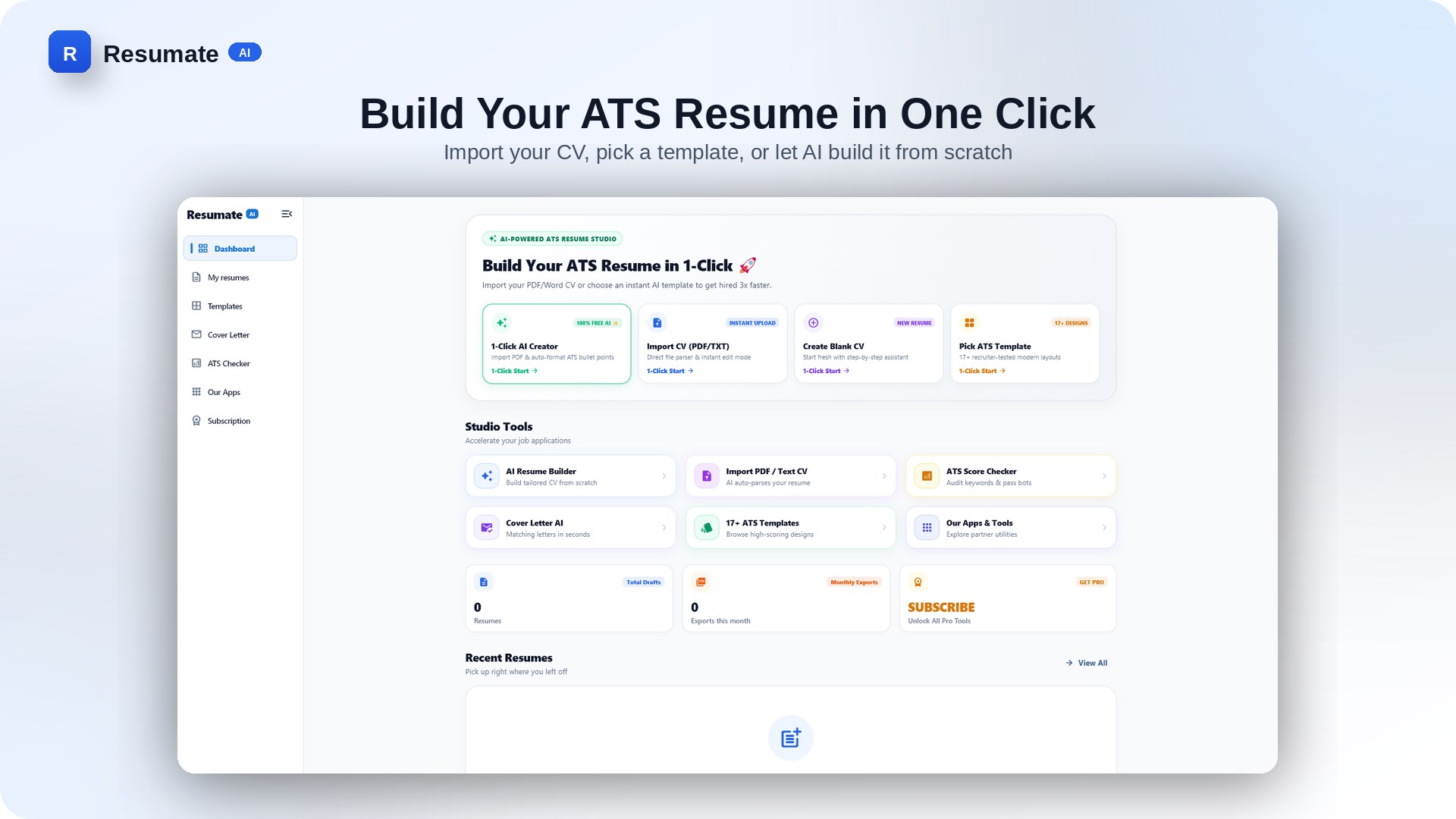 Resume Builder & ATS CV Maker screenshot