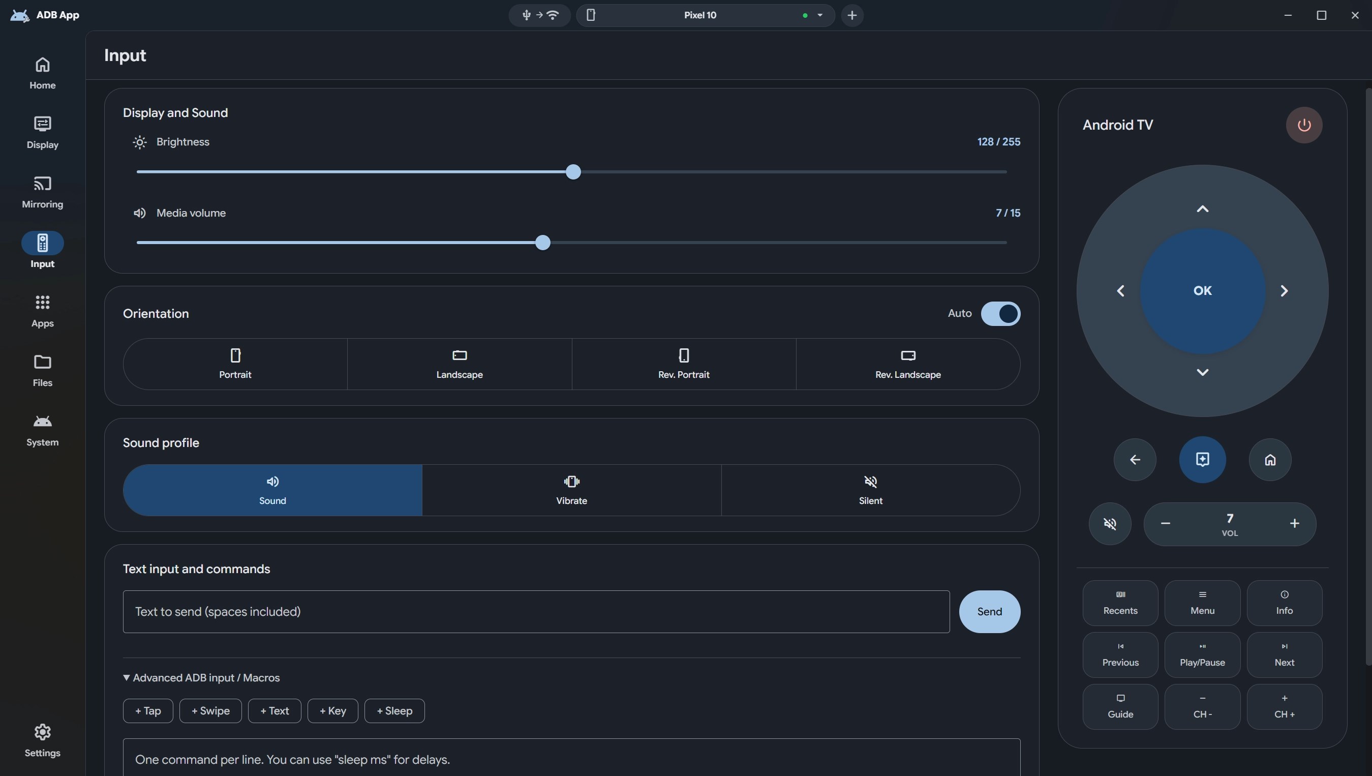 ADB App screenshot