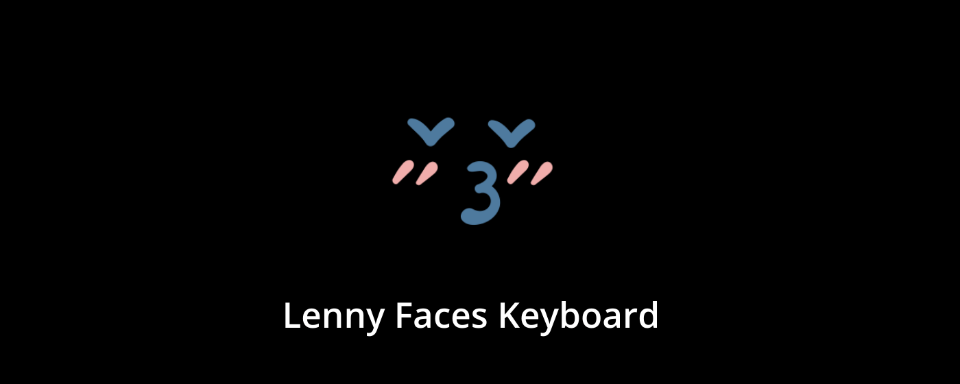 Lenny Faces Keyboard marquee promo image