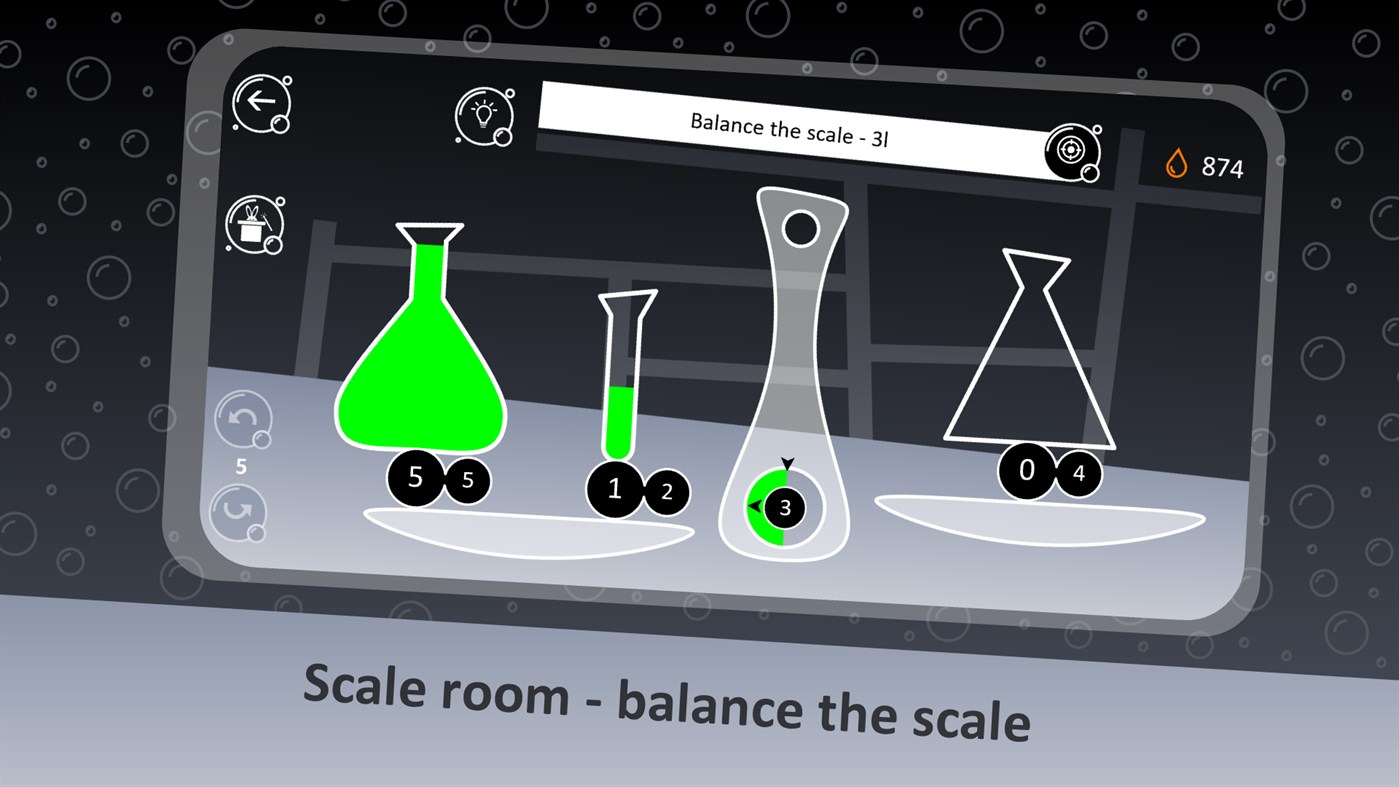 #4. LiquidLab: logical puzzle game (Windows) Podle: KiCH