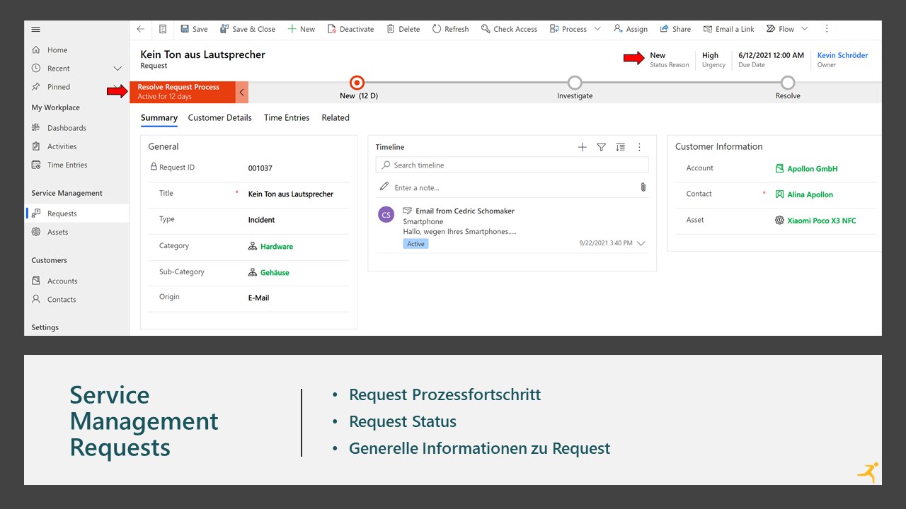 Snapshot 1 of Smart Service