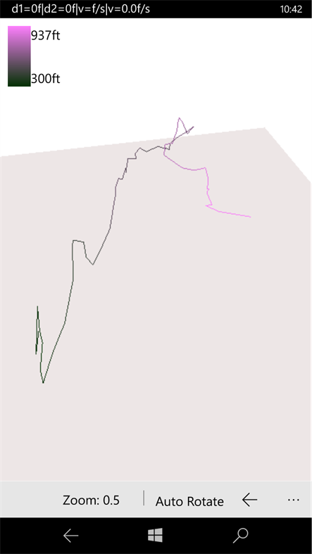 #6. Hiking Assistant Pro (Windows) By: Bouncing light trap