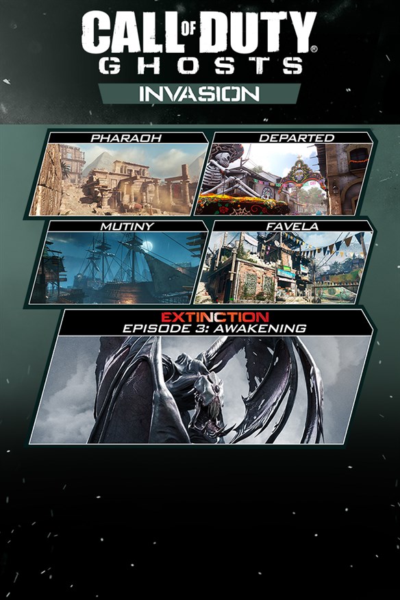 Call of Duty: Ghosts - Invasion Xbox Series X|S and Xbox One cover art