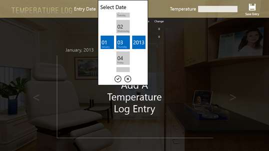 Temperature Log screenshot 2