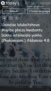 Xhosa Bible screenshot 1