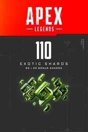 Apex Legends™ – 80 egzotycznych fragmentów + (30 dodatkowych egzotycznych fragmentów)