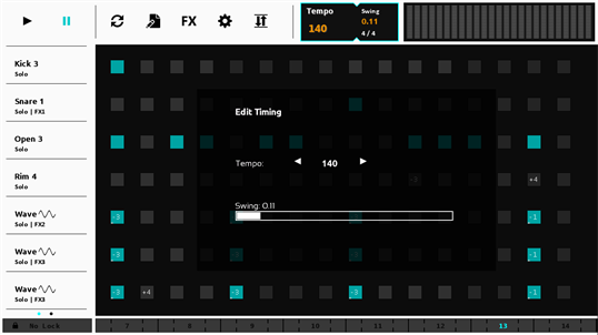 Sequencer screenshot 4