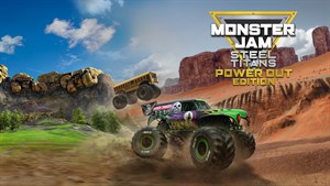 Monster Jam Steel Titans Power Out Bundle