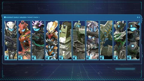 Exosuit Early Unlock Ticket Pack 1