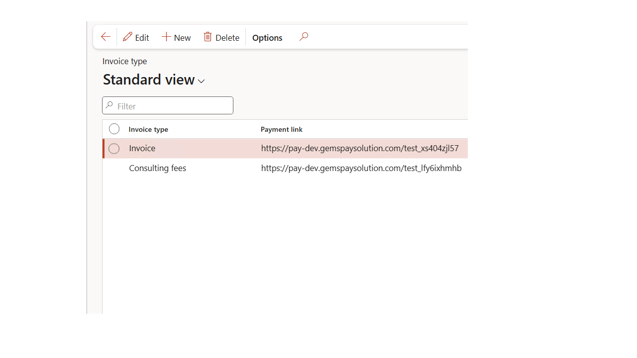 Snapshot 4 of Gemspay payment and collection solution