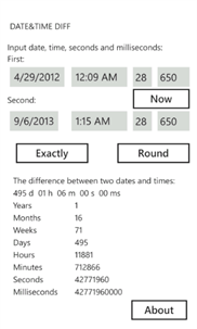 Date&Time Diff screenshot 3