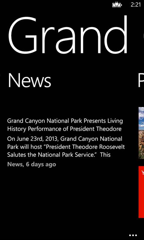 Grand Canyon National Park News Screenshots 1