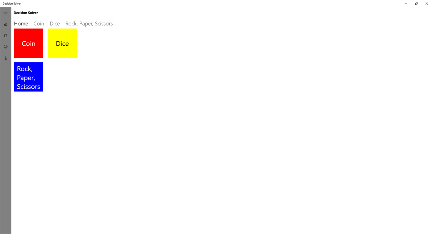 #1. Decision Solver (Windows) 由: TomBrad95