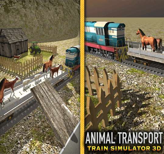 Animal Transport Train Simulator screenshot 3